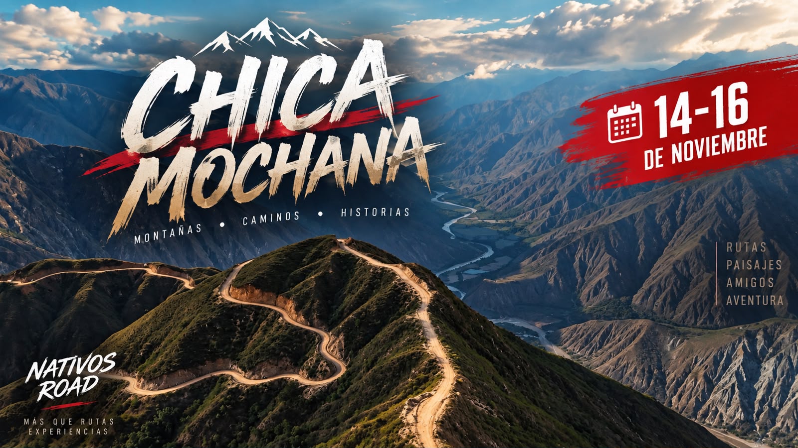 Portada de CAÑON DEL CHICAMOCHA 14 AL 16 DE NOVIEMBRE DE 2026
